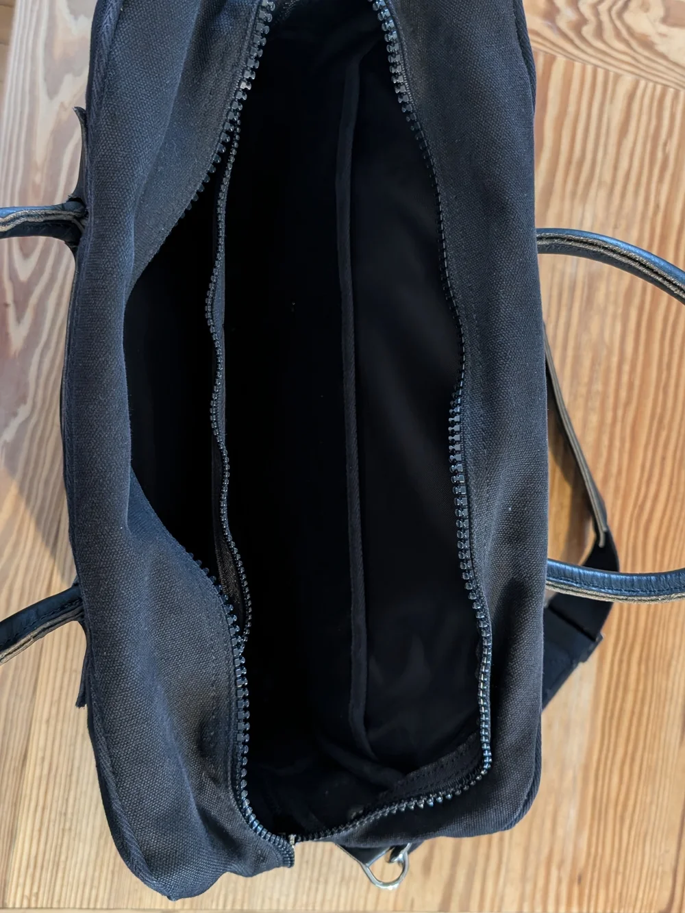 Duluth Pack Canvas and Leather Briefcase Shoulder Bag